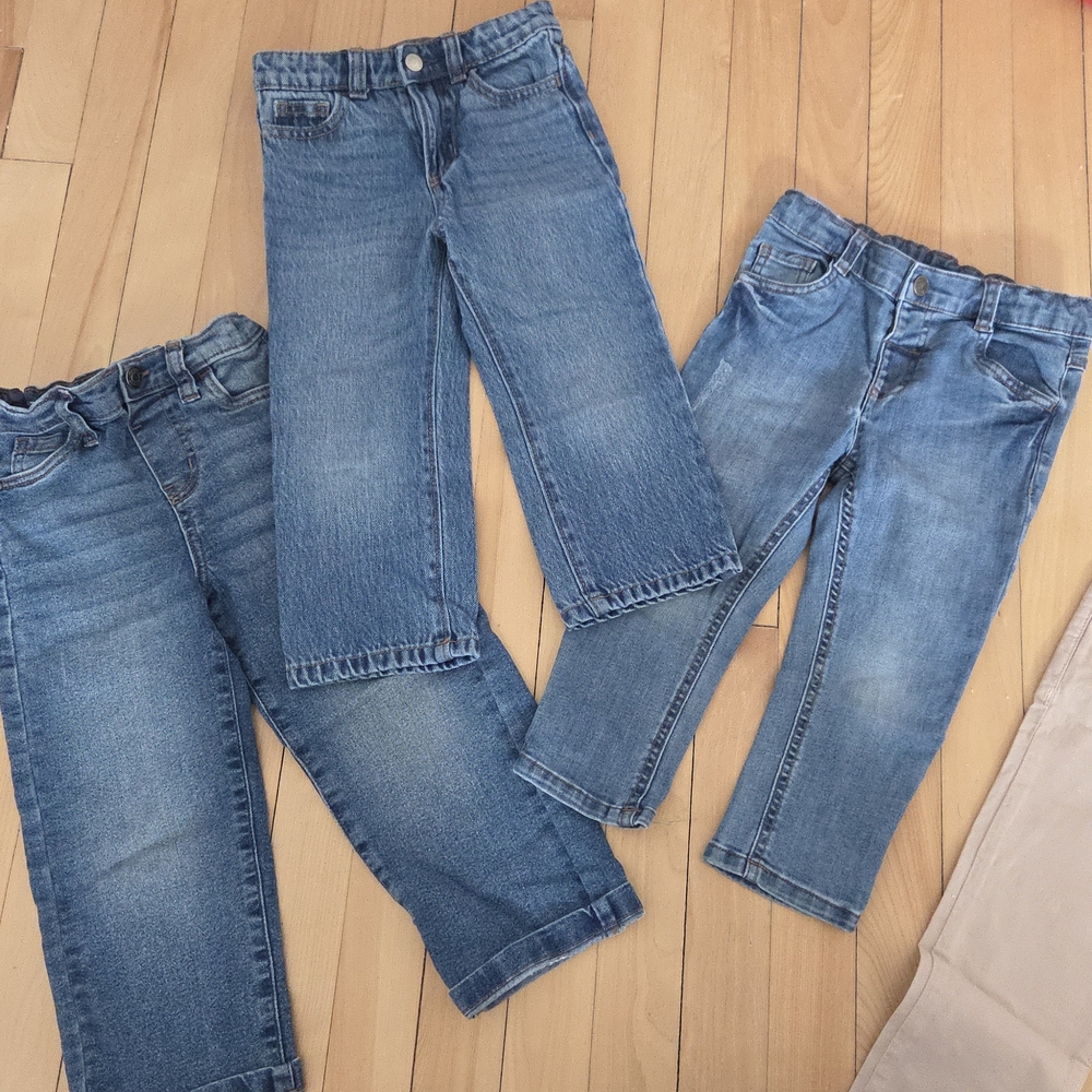 Kids Denim Jeans - Blue Wash Trio